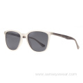 Injection Light Acetate UV400 Polarized Cat Eye Sunglasses